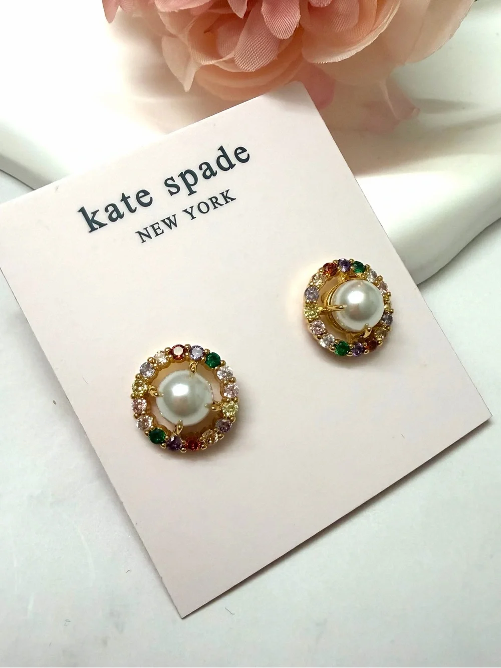 kate spade round stud